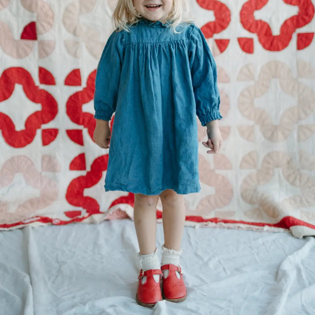 Flora T-Strap - Red