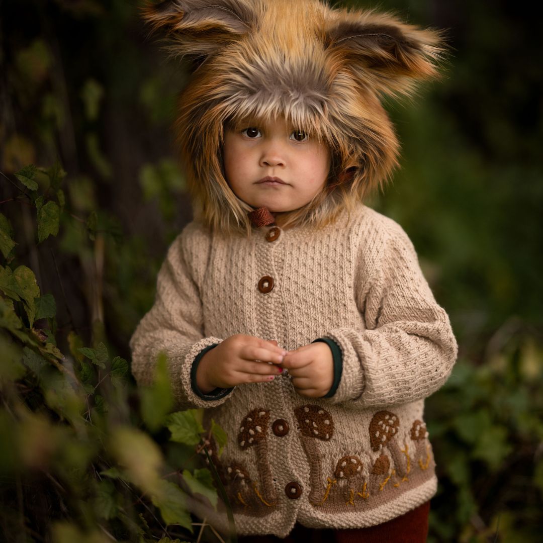 Mushroom Cardigan - In Stock