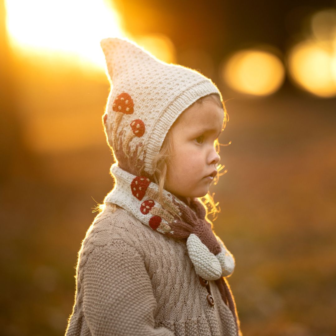 Mushroom Neck Scarf - In Stock