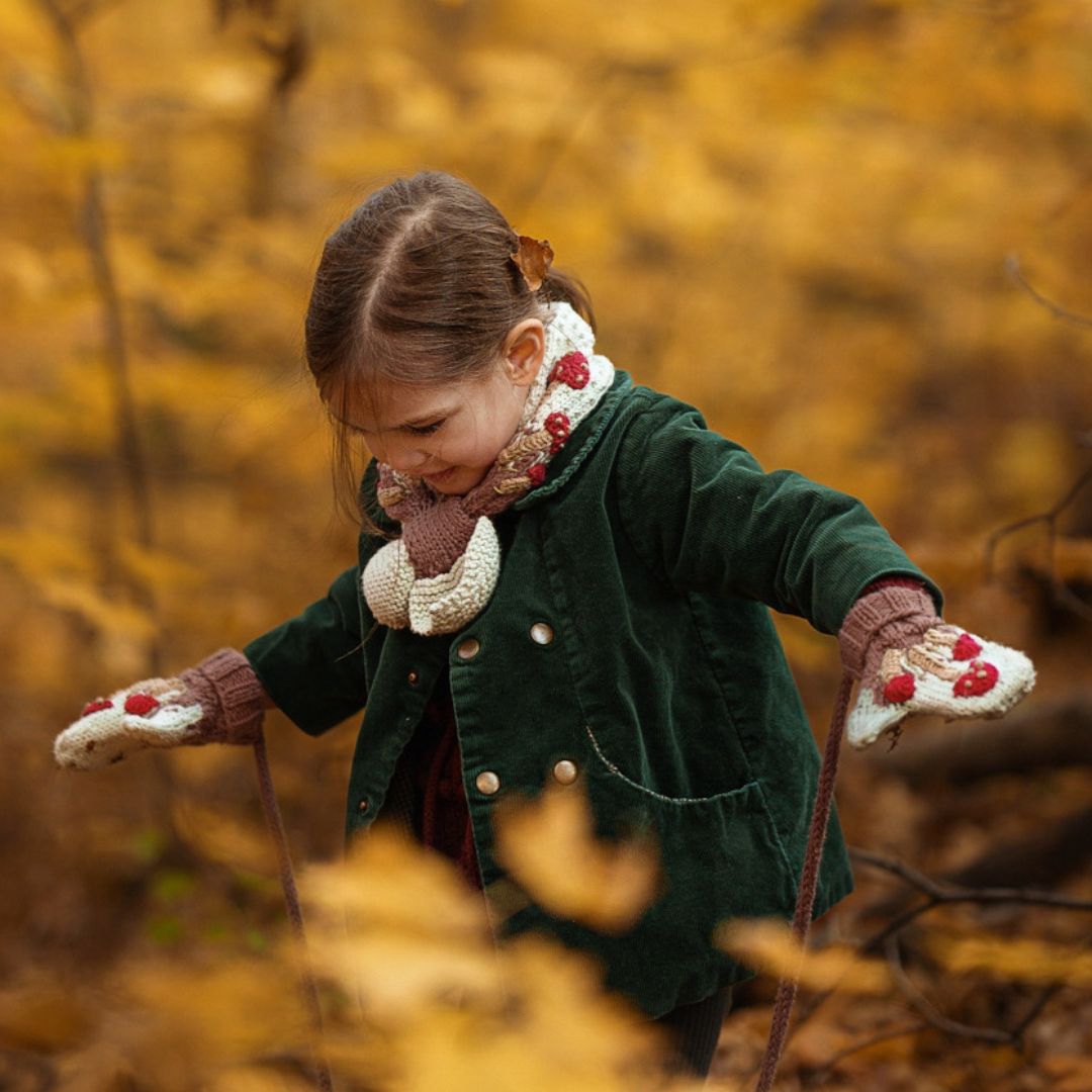 Mushroom Neck Scarf - In Stock