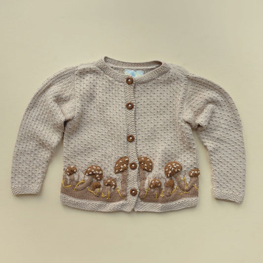 Mushroom Cardigan - In Stock