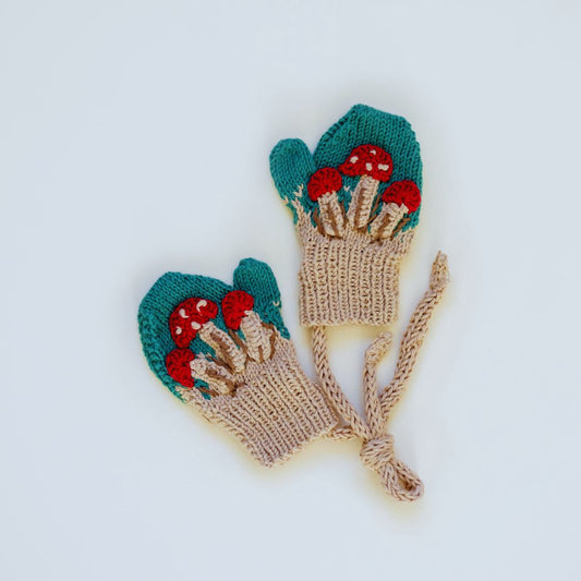 Mushroom Mittens - In Stock