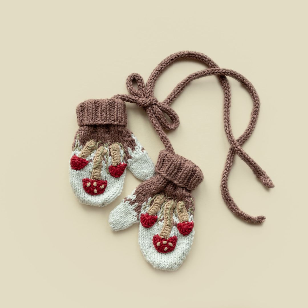 Mushroom Mittens - In Stock