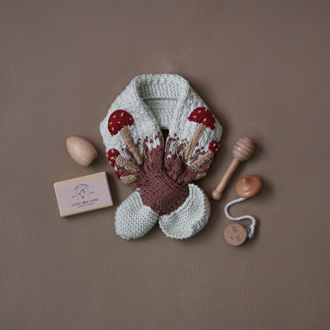 Mushroom Neck Scarf - In Stock