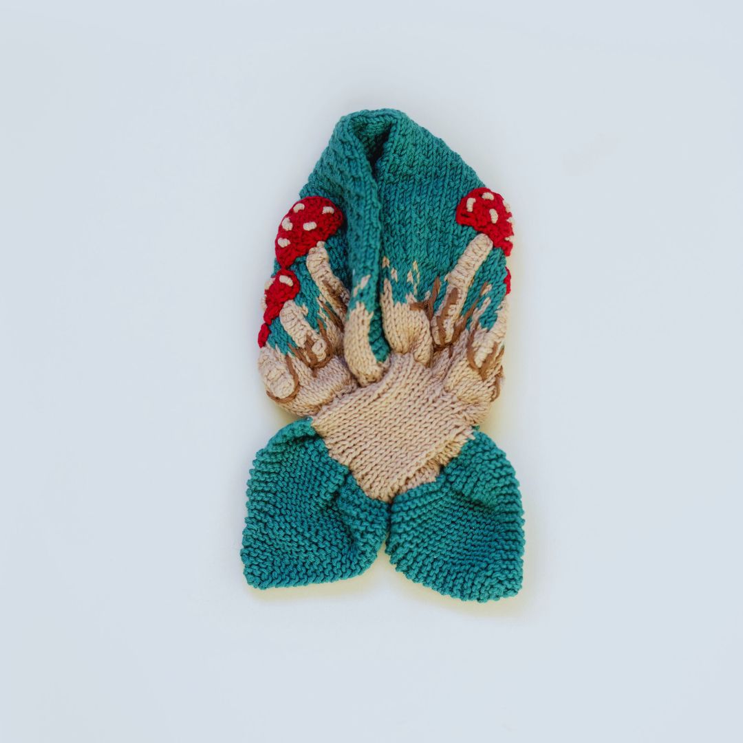 Mushroom Neck Scarf - In Stock
