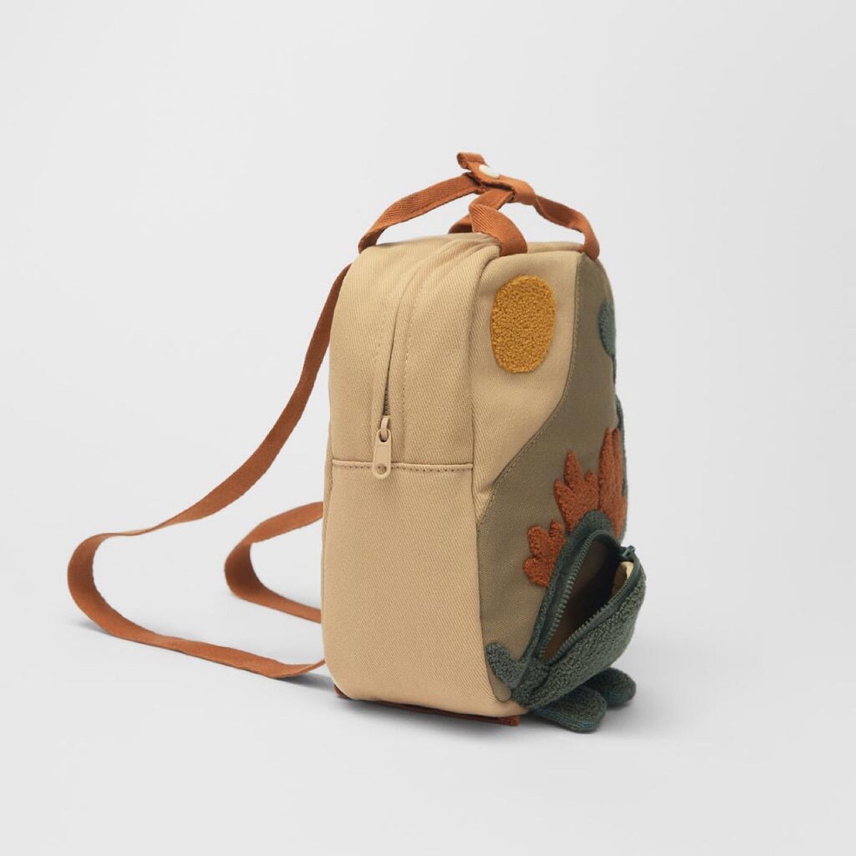 Embroidery Fuzz Patch  Backpack