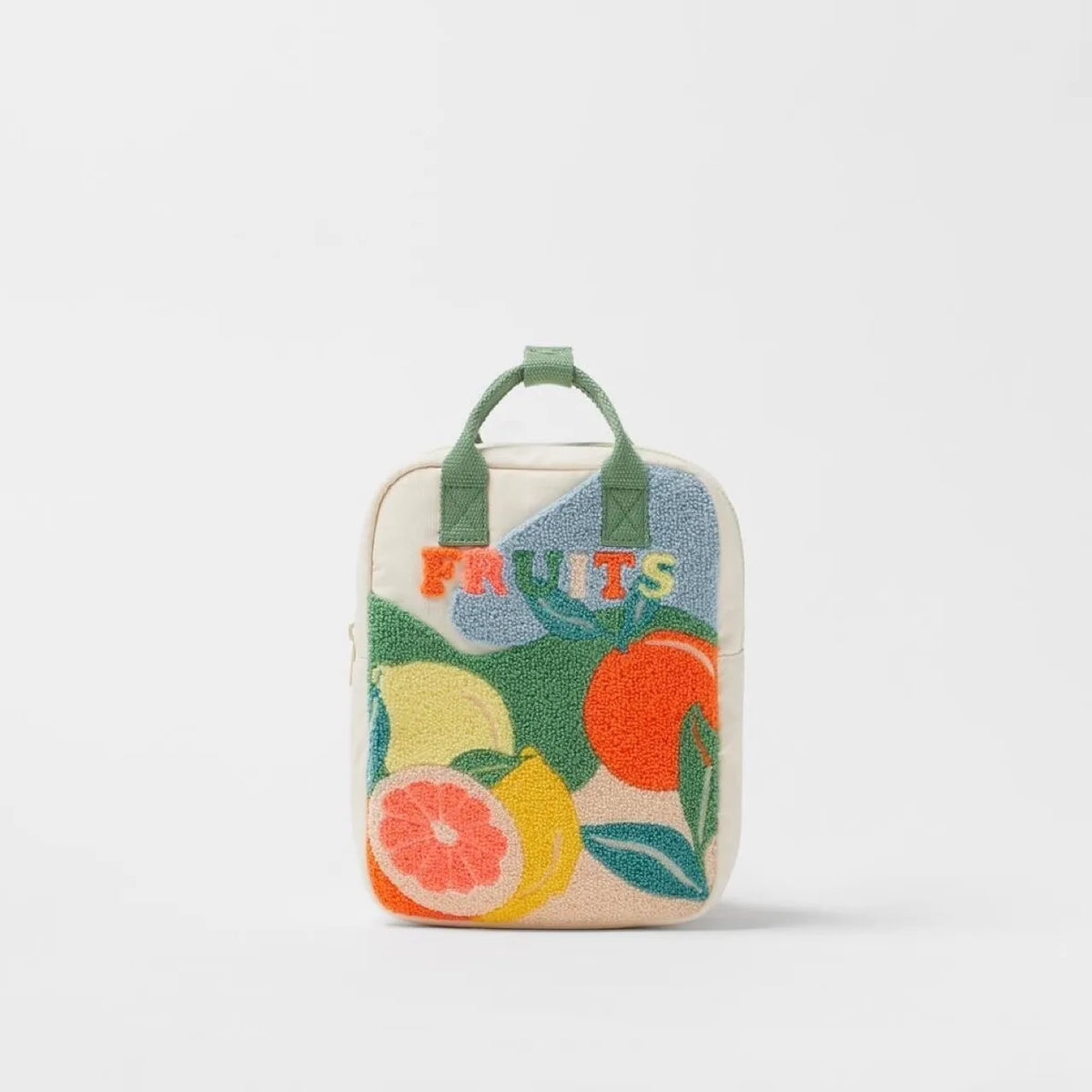Embroidery Fuzz Patch  Backpack