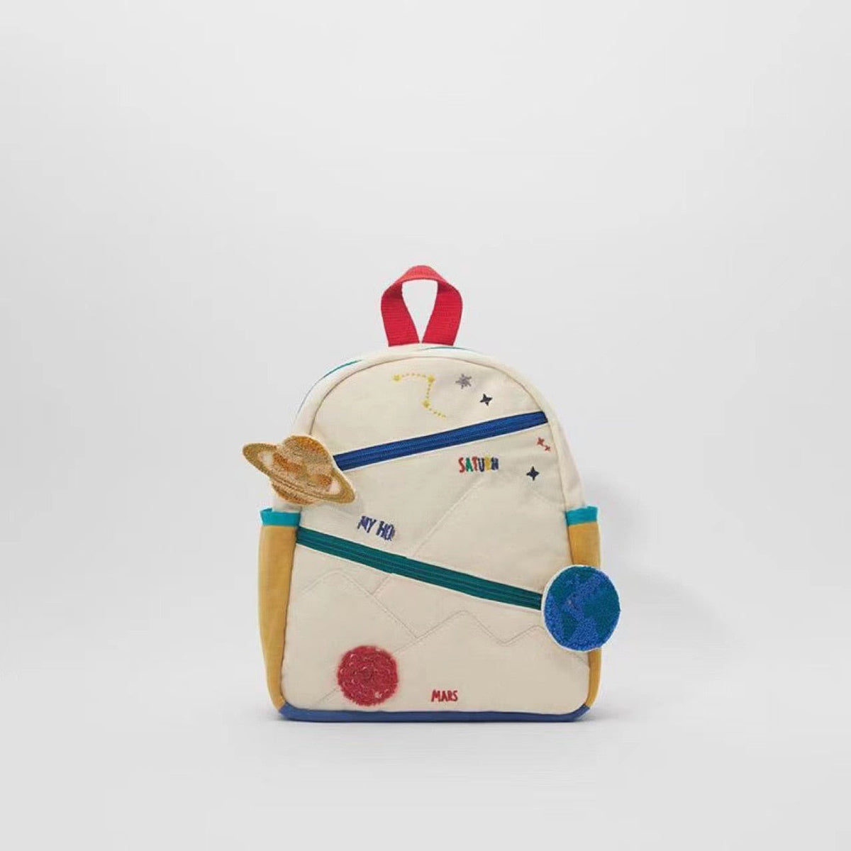 Embroidery Fuzz Patch  Backpack