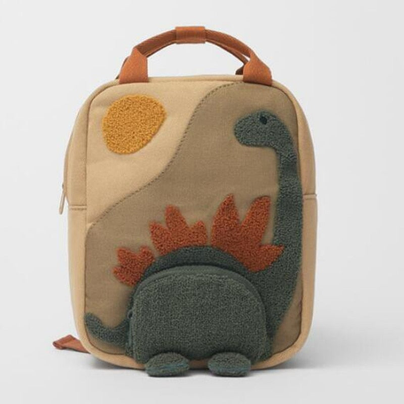 Embroidery Fuzz Patch  Backpack
