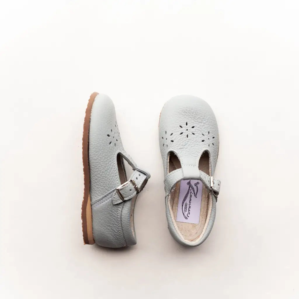 Flora T-Strap - Pale Blue