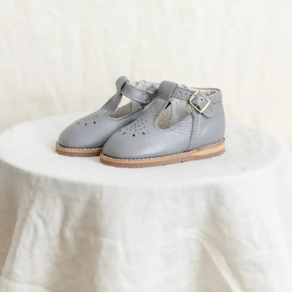 Greta T-Strap - Heron