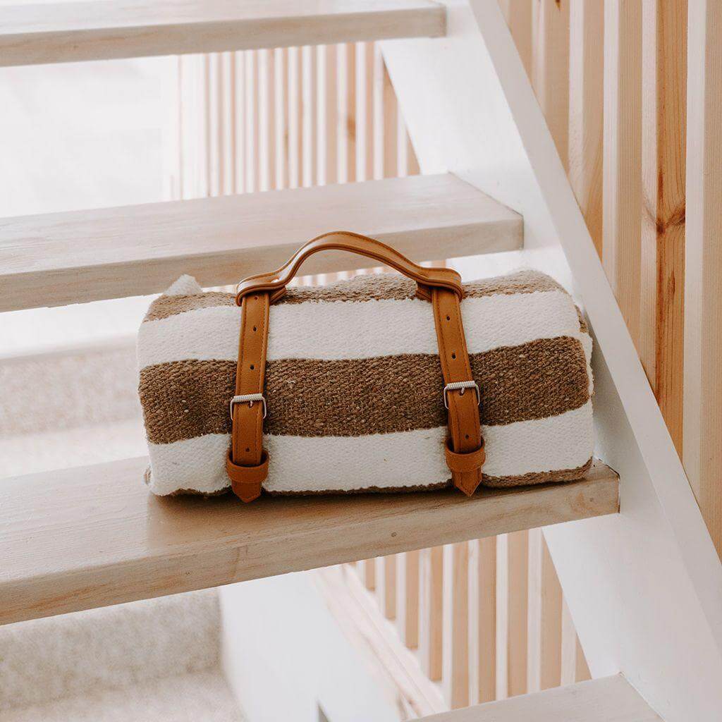 Leather Blanket Carrier