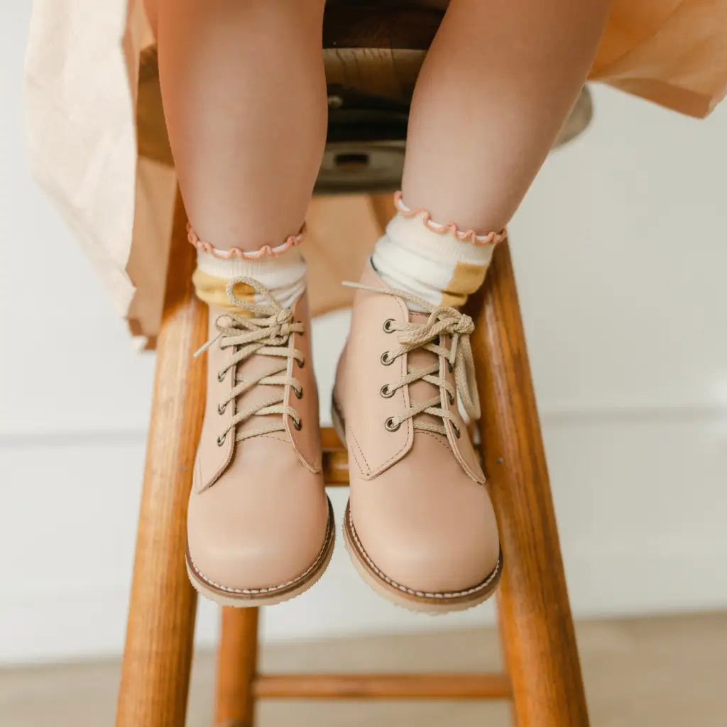 Milo Boot - Pink Shell