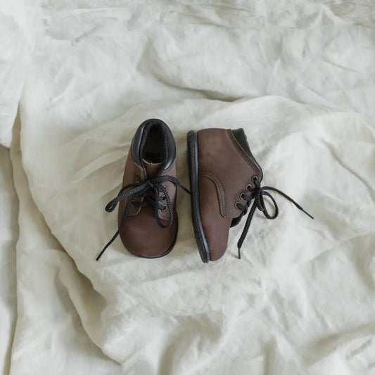 Ollie First Walker - Chocolate Nubuck